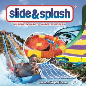 Bilhetes parque aquático Slide e Splash